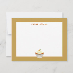 Carte pour notes plat personnalisé par petit