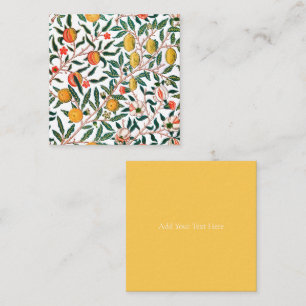 Carte pour notes PLAT : WILLIAM MORRIS ; POMEGRANA