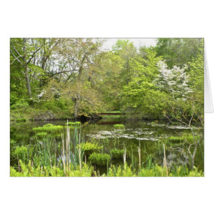 Carte pour notes Pond