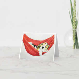 Carte pour notes Puppy