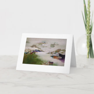 Carte pour notes rêveur d'été