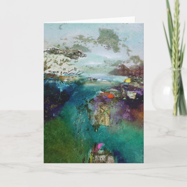 Carte pour notes Sea Scape (Devant)