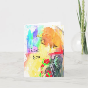 Carte pour notes serein de Merci d'ange