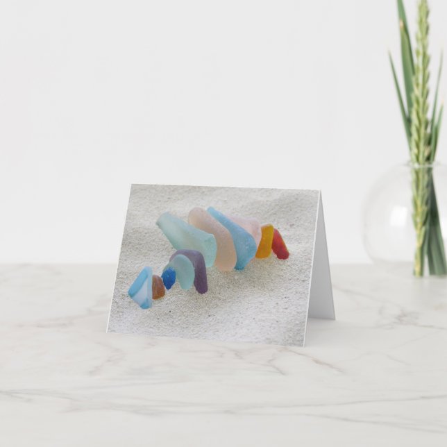 Carte pour notes - Verre de mer Kabob (Devant)