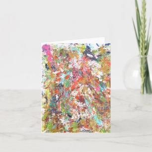 Carte pour notes vierge en quarantaine