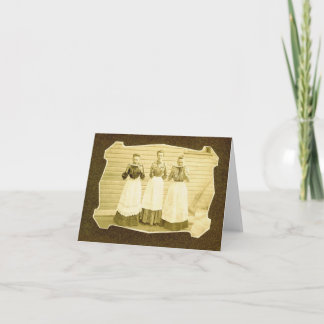 Carte pour notes Vintage Watermelon et Aprons