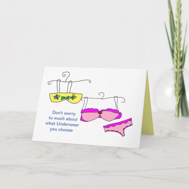 Carte pour que la jeune mariée soit (Devant)