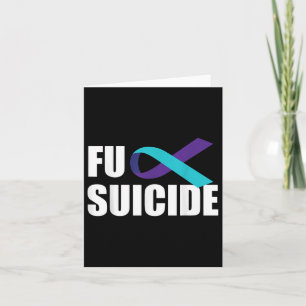Carte Pour Suicide Sensibilisation au suicide Ribbon Sui