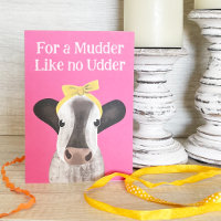 Pour une vache comme aucune autre pour la fête des