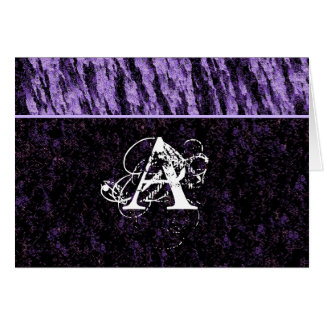 Carte pourpre de passion