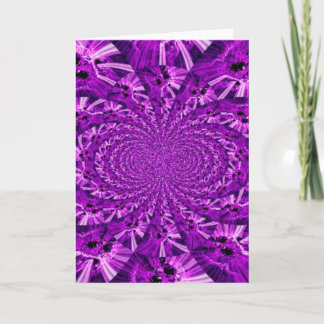 Carte Pourpre psychédélique