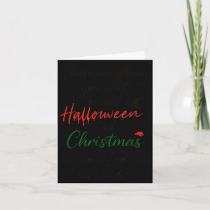Carte Poursuivez Tout Ce Que Vous Désirez Sauf Halloween