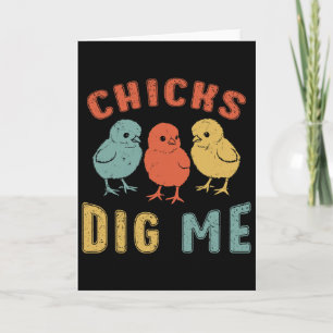 Carte Poussins du dimanche de Pâques Me Trouvent Drôle G