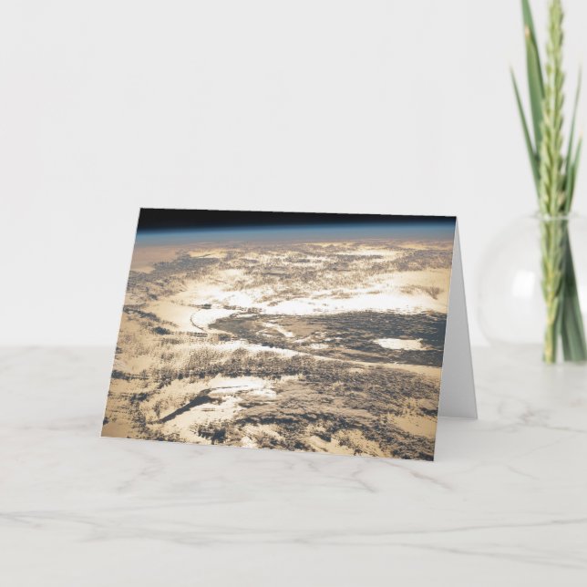 Carte Poutres De Soleil Au Large De L'Océan Atlantique (Devant)