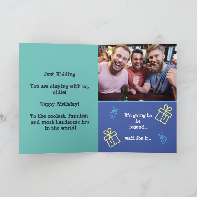 Carte Prank Gay Cruise Anniversaire, Amusants Personnali (Intérieur)