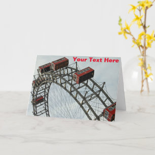 Carte Prater Ferris wheel, Vienna, Austria