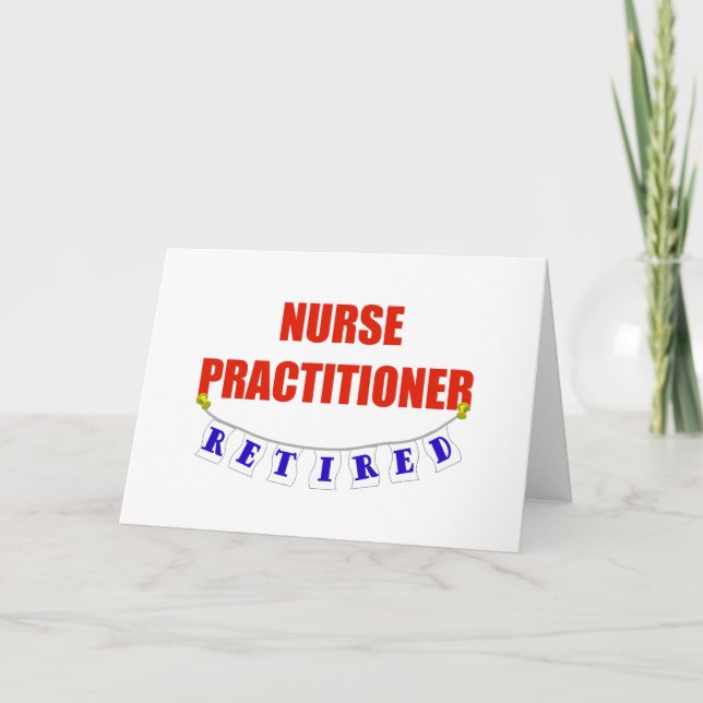 CARTE PRATICIENNE RETIRÉE D'INFIRMIÈRE (Devant)