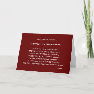 Carte Prayer