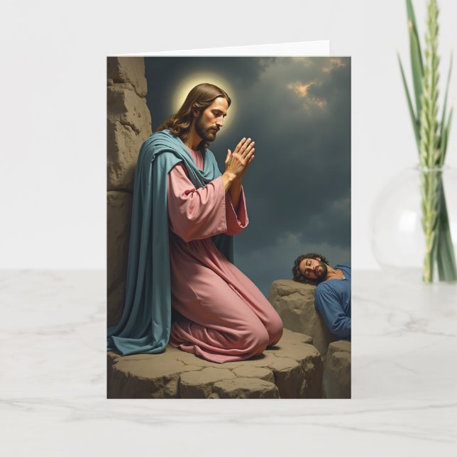 Carte Prayerful Reflection Art Card (Devant)