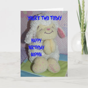 Carte PRAYING LAMB Birthday