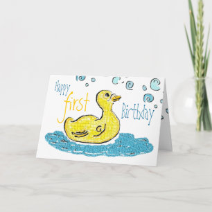 Carte Premier anniversaire