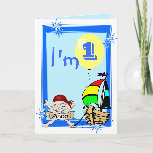 Carte Premier anniversaire (Devant)