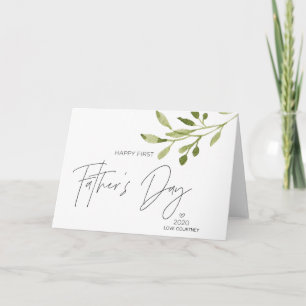 Carte Premier mari de cadeaux de Fête des pères de la bo