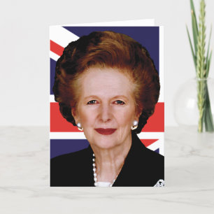 Carte Premier ministre Margaret Thatcher