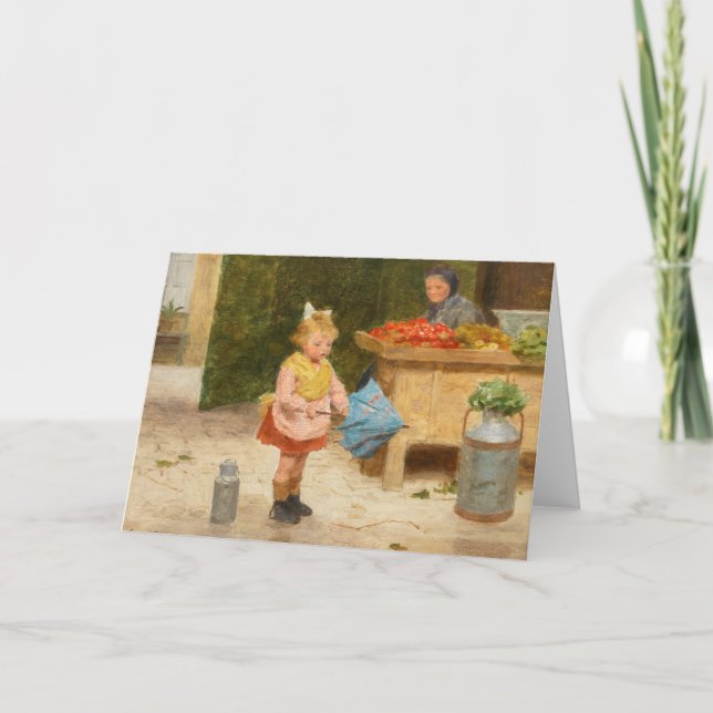 Carte Premier parapluie | Victor Gabriel Gilbert (Devant)