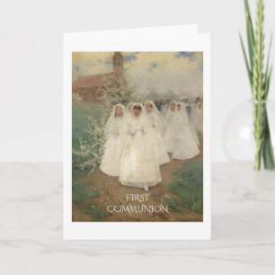 Carte Première communion