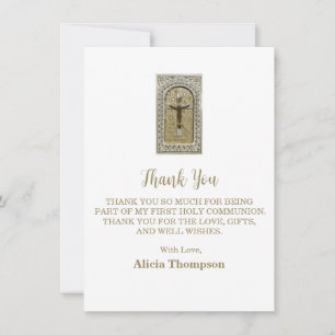 Carte Première communion Merci