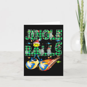 Carte Premières Noël Drôle Comme Un Papa Jingle Volleyba