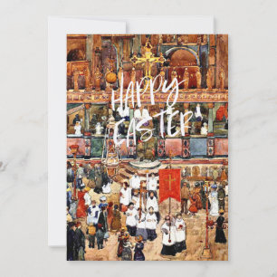 Carte Prendergast - Procession de Pâques, St. Marks