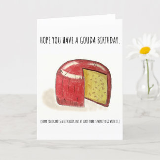 Carte Prenez un anniversaire de Gouda !