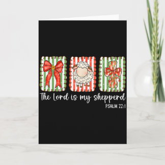 Carte Preppy Christian Bible Verse The Lord Is My Shephe