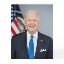 Président Joe Biden Portrait Officiel Anniversaire