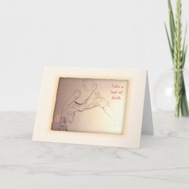 Carte Prêt pour le printemps (Devant)