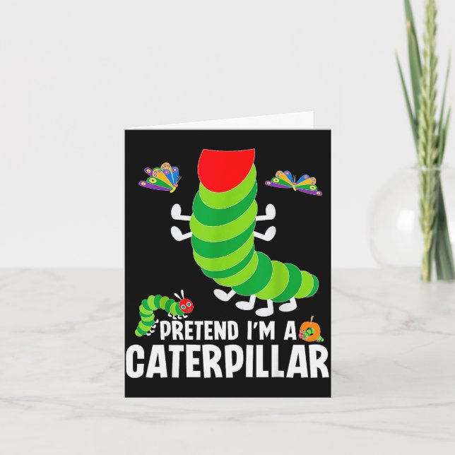 Carte Pretend I'm A Funny Lazy Halloween Costume  (Devant)