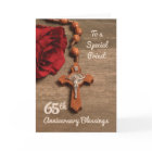 Prêtre 65e anniversaire de l'ordination Rose et Ro