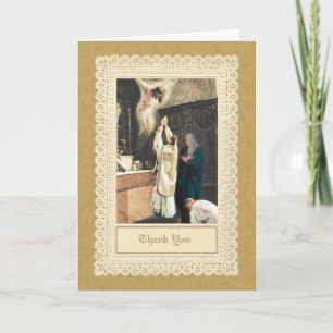 Carte Prêtrise Anniversaire Prêtre Ordination Merci