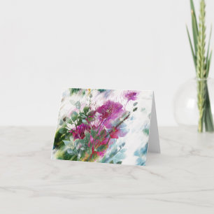 Carte Pretty Floral Art Notecards Or Greeting Cards