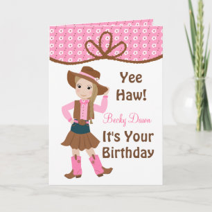 Carte Pretty Lil' Cowgirl