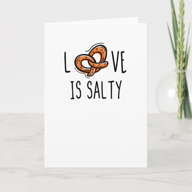 Carte Pretzel Love Dire (Devant)