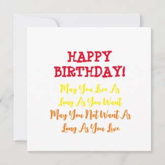 Carte Prière d'anniversaire