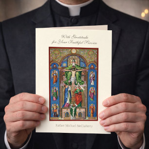 Carte Prière d'appréciation de la messe du sacerdoce