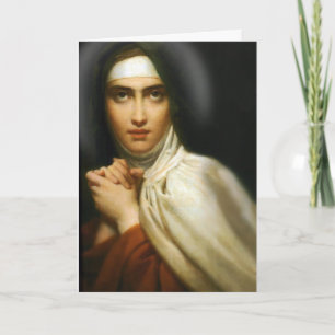 CARTE PRIÈRE DE ST TERESA D'AVILA