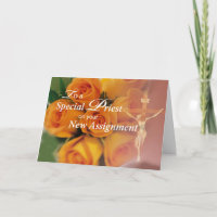 Prière Nouvelle affectation Croix Roses Jaunes