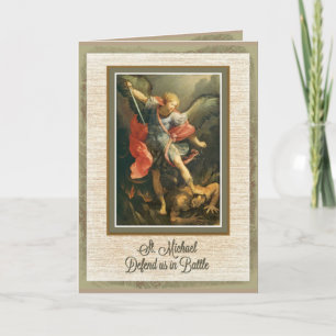 Carte Prière Saint Michel l'Archange