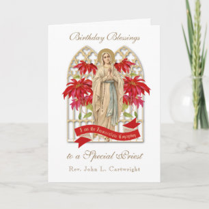 Carte Priest Birthday Blessings