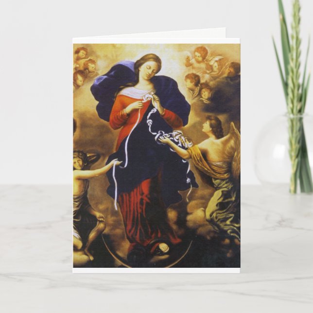 CARTE PRIEZ À NOTRE DAME À L'UNTIER DES NOEUDS. (Devant)